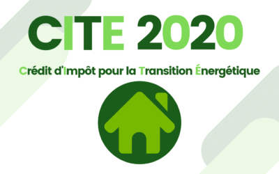 Crédit d’Impôt pour la Transition Énergétique 2020